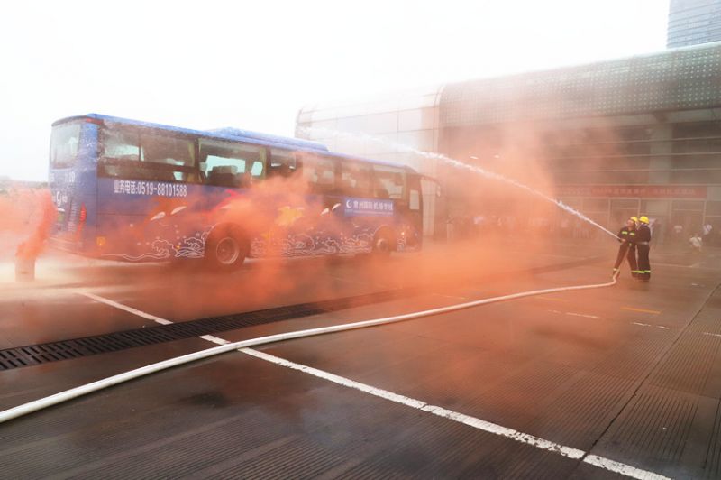 常運集團開展突發(fā)事件、消防應急演練